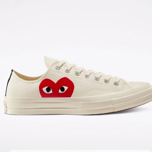 Converse Shoes - Converse x Comme des Garçons PLAY Chuck 70 Low Top